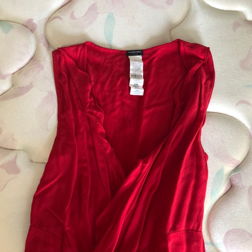 Red dress
